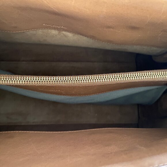 Saint Laurent Sac De Jour Small Top Handle Bag (Rare Brown) - Picture 5 of 9